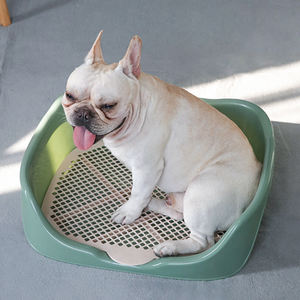 Pot en plastique pour chiens, d'intérieur, coin de parc, toilette des animaux de compagnie, vente en gros, - Product Image 1