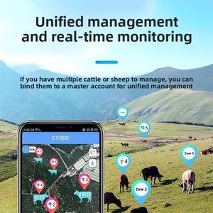 Dispositivo de Rastreo GPS para Animales, Ganado y Ovejas, Rastreador GPS Inteligente, Resistente al Agua IP67, Tarjeta SIM 2G, Más de 20 Horas de Duración de la Batería, Pantalla de 1.3 Pulgadas, IOS - Product Image 3