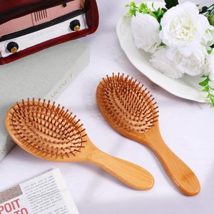 Brosse à cheveux massante pour femme, en poils naturels, pour le massage du cuir chevelu – Nouvelle collection tendance - Product Image 2