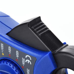 Multímetro de pinza LCD de plástico <span class=keywords><strong>MT87</strong></span> AC 400A, comprobador digital de voltaje AC/DC 450V/6000V, detector de voltaje, amperímetro, ohmímetro, apertura de 26 mm - Product Image 2