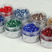 Sceau pour cachet de cire à faire soi-même, perles pour sceau, pour cacheter une enveloppe, idéal pour cadeaux de mariage, 200 pièces