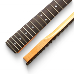 Oferta especial: Mástil de guitarra ST de 22 trastes y 25.5 pulgadas con diapasón de palisandro y pestillo de hueso para venta al por mayor - Product Image 6