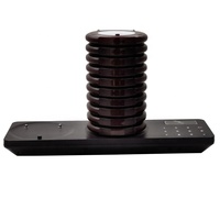 Serveuse Appel Invité Coaster Beeper Sans Fil Serveur Système de Pagination 20 Pièces Buzzers Mini Vibrant Restaurant Téléavertisseurs