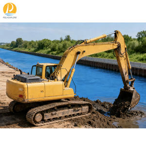 Excavadora de Orugas de Alta Precisión PolyExplore con IA, Bomba PLC, Construcción de Acero, Motor de Engranajes, 112 kW de Potencia, Alta Capacidad de Excavación - Product Image 2