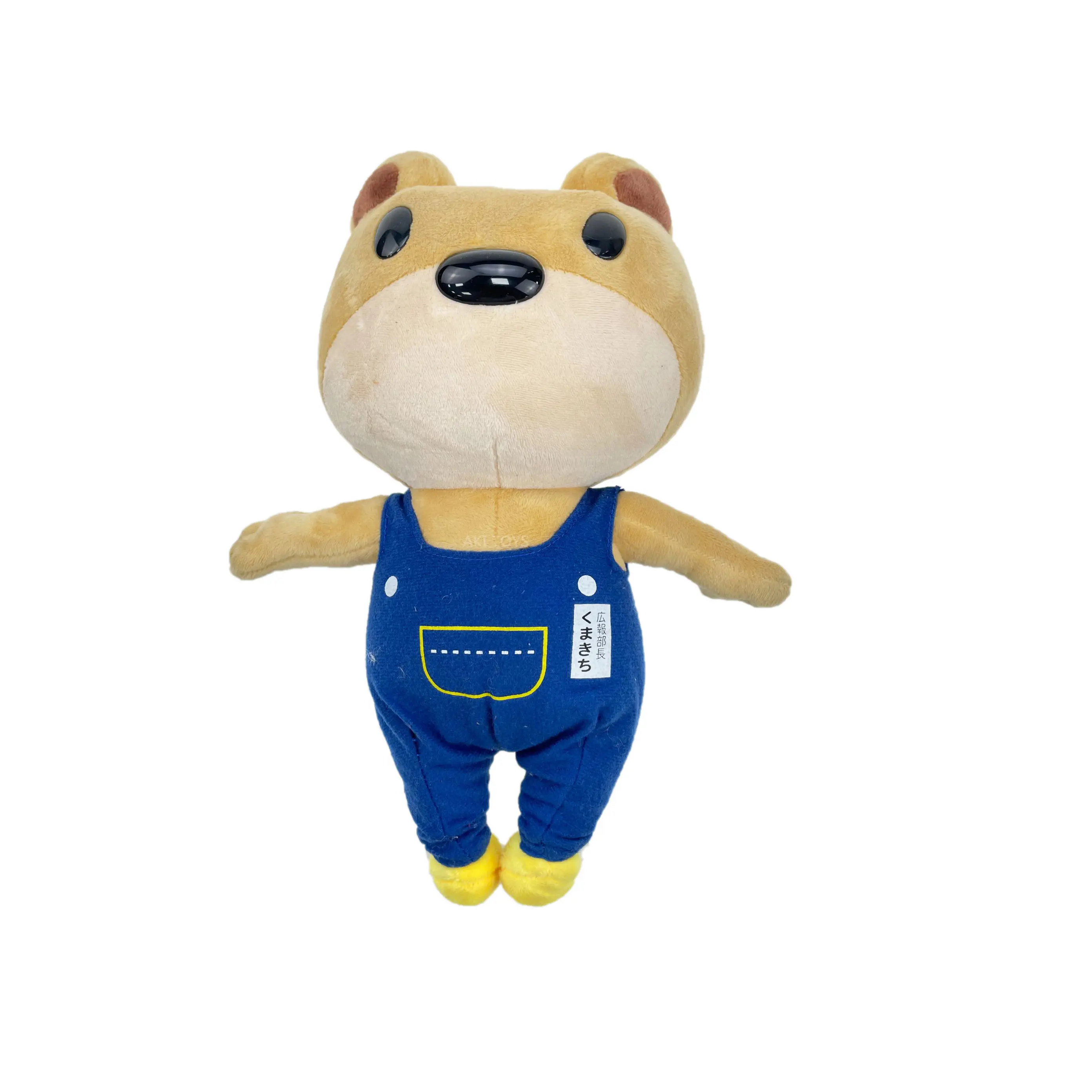 जापानी विदेश व्यापार रचनात्मक उपहार आलीशान <span class=keywords><strong>खिलौने</strong></span> भालू कपड़े पुरुष भालू गुड़िया कार्टून प्यारा कॉर्पोरेट छवि गुड़िया उपहार कस्टम
