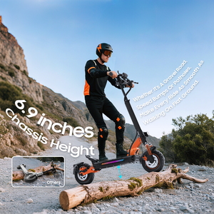Trottinette électrique rapide pliable à deux roues, étanche, pour la route, OOTD E3s 1000W, en stock dans l'UE, les États-Unis et le Royaume-Uni - Product Image 1