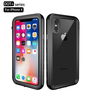 Shellbox ขายดี PC + TPU 360องศา <span class=keywords><strong>IP68</strong></span>ป้องกันเต็มรูปแบบมาตรฐานโปร่งใสกันน้ำกันกระแทกเคสโทรศัพท์สำหรับ iphoneex/ <span class=keywords><strong>XS</strong></span> - Product Image 2