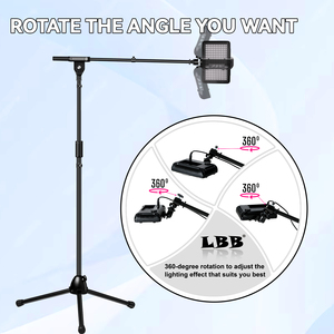LBB tatuaggio luce a LED con treppiede Kit occhiali polarizzati CPL rimuove la riflessione della luce per il trucco permanente accessori - Product Image 6