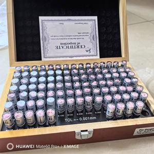 1.00-2.00 मिमी चरण 0.01 मिमी 101 pcs/बॉक्स चिकनी प्लग गेज, छेद गेज सटीक पिन गेज - Product Image 5