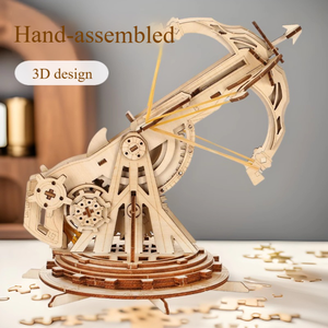 Giocattoli di balestra d'assedio meccanico modello fatto a mano <span class=keywords><strong>in</strong></span> <span class=keywords><strong>legno</strong></span> 3D per gli studenti delle scuole primarie e secondarie - Product Image 2