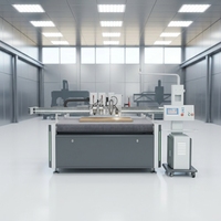 Machine de découpe numérique CNC à plat pour échantillons de boîtes personnalisées en carton gris – Traceur de découpe