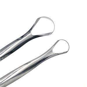 Toptan rahat temizleyici dil kazıyıcı paslanmaz çelik dil temizleyici - Product Image 5