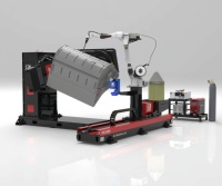 Robot de soudage MIG industriel à 6 axes pour le soudage de cadres et de structures de meubles en métal