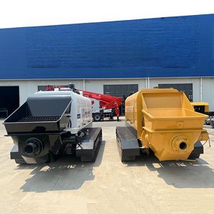 Pompe à béton sur chenilles à moteur diesel JIUHE Construction - Product Image 1