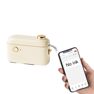 H1S 미니 포켓 무선 스마트 핸드헬드 모바일폰 잉크 없는 인쇄 라벨 휴대용 열 프린터 - Product Image 1