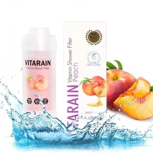 Filtre de douche aromathérapeutique, filtre de douche parfumé à la pêche, filtre de douche facile à installer, filtre à eau pour douche, filtre de douche coréen - Product Image 1