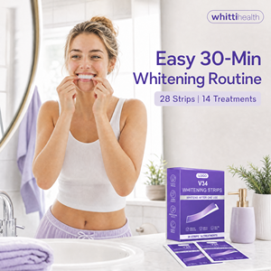 Tiras Correctoras del Color Morado para Dientes <span class=keywords><strong>Glorysmile</strong></span>, Kit de Blanqueamiento Dental Instantáneo, Tiras Dentales Sin Peróxido para Uso Doméstico - Product Image 2