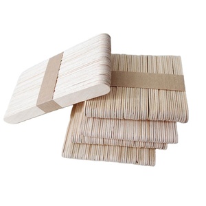 Applicatore per la depilazione <span class=keywords><strong>del</strong></span> bastone di cera di legno della spatola dell'abbassalingua monouso depilatoria <span class=keywords><strong>del</strong></span> salone duro <span class=keywords><strong>del</strong></span> ghiacciolo di dimensione professionale - Product Image 1