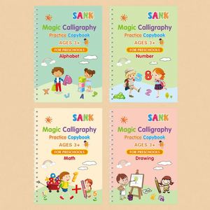 Cuaderno de Papel con Ranuras Impresas en 3D, Libro Infantil para Aprender Números, Letras, Caligrafía, Ejercicios de Trazado, Regalo - Product Image 4