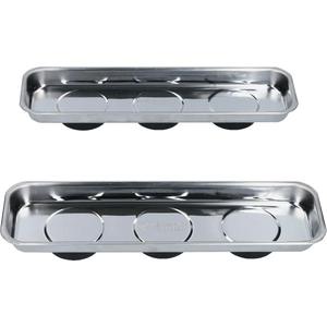 BRILLIANT TOOLS - BT691155 Jeu de plateaux magnétiques en acier inoxydable 65x226mm (2 pièces) ENSEMBLE MOTEUR ET DISTRIBUTION - Product Image 5