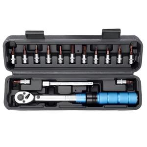 Clé dynamométrique métrique chromée 1/4 pouce 2-24 N.m, jeu de cliquet bidirectionnel 72 dents, clé dynamométrique préréglée à cliquet, OEM Vélo - Product Image 1