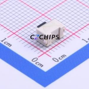 SKQMATE010 Tactile Switch SMD,6x3.5mm Switch Single Pole Single Throw Rectangle Button Vertical Mount 6mm - Product Image 2