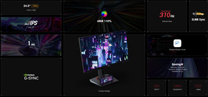 Monitor para Juegos ASUS ROG Strix XG259CMS de 24.5 Pulgadas FHD 310Hz Fast IPS 1ms GTG Compatible con NVIDIA G-SYNC HDR10 Pantalla de Escritorio - Product Image 6