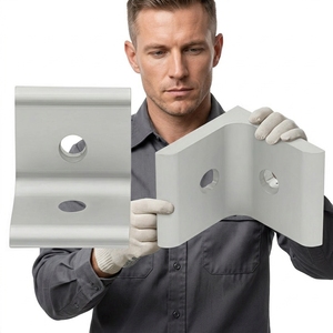 Soporte de Ángulo Interior de <span class=keywords><strong>Aluminio</strong></span> Extruido, Soporte de Ángulo para Muebles de Acero Inoxidable - Product Image 4