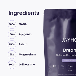 Label pribadi suplemen Herbal kakao panas sehat untuk tidur & memori mendukung rami bebas & melatonin-bubuk tidur dewasa bebas - Product Image 2