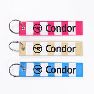 Nuevo Diseño 2025: Llavero Promocional Personalizable con Cordón Bordado para Regalo - Product Image 4