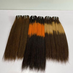 Tissage en lot brésilien naturel Remy, couleur naturelle, bon marché, cuticule alignée, Extensions - Product Image 4