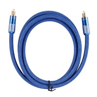 Câble audio numérique à fibre optique Toslink SPDIF coaxial mâle-mâle pour amplificateurs HiFi, lecteurs Blu-ray, Xbox 360, barres de son et enceintes