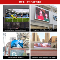 Module d'affichage LED extérieur P5, 5000 nits, haute luminosité, étanche, SMD1921, 320x160mm, pour écran publicitaire de stade ou d'école