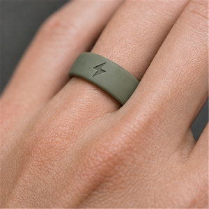 Funda Protectora de Silicona Sage Lightning Ring para Oura Ring 4 Gen 3, con Logotipo Personalizado, Diseño Energy Bolt, Antiarañazos - Product Image 6