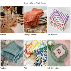 Manteles de lino <span class=keywords><strong>para</strong></span> Bodas de hotel, diseño <span class=keywords><strong>Rectangular</strong></span> con volantes bordado Floral personalizado, tamaño Individual <span class=keywords><strong>largo</strong></span> <span class=keywords><strong>para</strong></span> mesas tejidas - Product Image 3