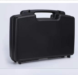 DF0730 Caja de Herramientas Portátil de Plástico Negro Personalizada con Cerradura, Caja de Almacenamiento de Herramientas de Diversos Tamaños - Product Image 2