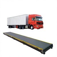 Balances de camions et ponts-bascules à affichage LCD pour les usines de charbon et de matériaux de construction dans les ports et les quais