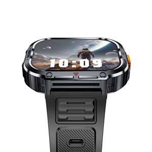 Linterna para Exteriores DF HW011 con Batería de 400 mAh, Resistente al Agua, Asistente IA, Llamadas por BT, Pantalla HD Grande de 2.02 Pulgadas, Reloj Inteligente NX23 para Hombre - Product Image 3