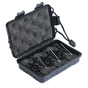 Otw 100 hạt bắn cung <span class=keywords><strong>broadheads</strong></span> cho smallgame nỏ 3 lưỡi cố định huntingbroadheads cho trò chơi nhỏ săn bắn với cung - Product Image 2