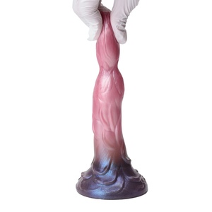 DL-B2011 Alien Cannibal Flower Dildo de Doble Capa de Silicona, Tapón Anal, Estimulador de Punto G para Masturbación Vaginal Femenina, Proveedor de Artículos Sexuales - Product Image 5