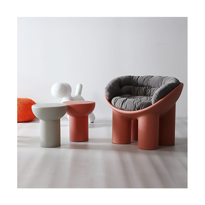 Mesa de centro de plástico para sala de estar, muebles modernos y cómodos de alta calidad para el hogar - Product Image 3