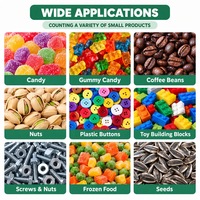 Machine de comptage compacte et durable pour sachets de snacks, graines et fruits secs – Conception facile à nettoyer