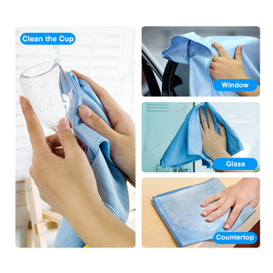 Nhà Máy Bán buôn sợi nhỏ làm sạch vải lint-miễn phí sợi nhỏ khăn thủy tinh để làm sạch cửa sổ kính đánh bóng vải - Product Image 4