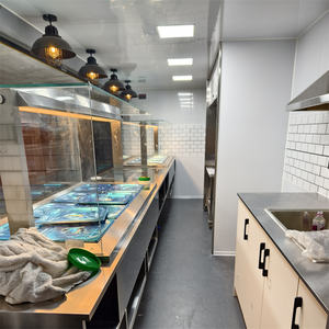 Contenedor <span class=keywords><strong>de</strong></span> Envío <span class=keywords><strong>de</strong></span> 20 pies para <span class=keywords><strong>Restaurante</strong></span> Móvil/Bar, Cocina con Interior <span class=keywords><strong>de</strong></span> Acero Inoxidable, Diseño Duradero, Fácil Movilidad para Negocios - Product Image 5