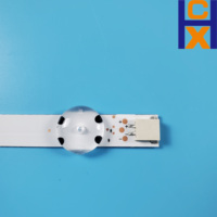 Bandes LED TV ARCELIK 55 "DRT _ REV0.1 pour 55GUB8852 W8867 ZVB65600-AA ARCELIK A55L 8740 Bande LED de rétroéclairage TV à réparer