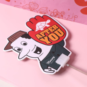 Tùy chỉnh cửa sổ xe dấu hiệu làm mát không khí JDM không khí tươi mùi hương nước hoa treo xe vẫy đu dấu hiệu làm mát không khí Phụ Kiện Xe Hơi - Product Image 4