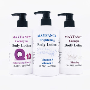 MAYFANCY-<span class=keywords><strong>Crema</strong></span> <span class=keywords><strong>Corporal</strong></span> blanqueadora para la piel, loción hidratante con vitamina E, colágeno <span class=keywords><strong>Q10</strong></span>, venta al por mayor de fábrica - Product Image 5