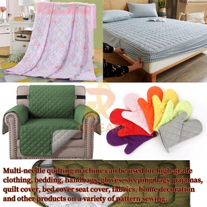 Machine à coudre industrielle informatisée pour matelas, couverture, <span class=keywords><strong>couette</strong></span>, <span class=keywords><strong>couette</strong></span> et <span class=keywords><strong>couette</strong></span> - Product Image 5