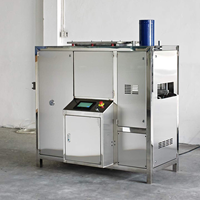 Machine automatique chinoise de fabrication de blocs de glace sèche, machine industrielle de production de blocs de glace sèche pour la chaîne du froid et le sablage à la glace sèche