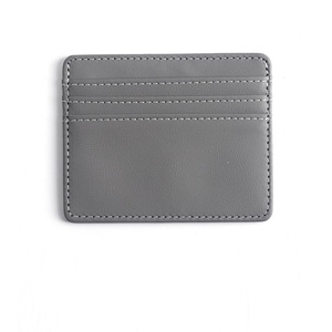 Tarjetero VIP personalizado con logotipo para mujer, tarjetero de regalo de PU clásico de lujo al por mayor, tarjetero ultrafino para tarjetas de crédito para mujer. - Product Image 5